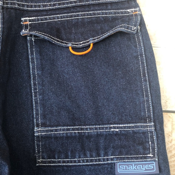 Y2K Grunge Wide leg Snakeyes denim jeans - Picture 11 of 14